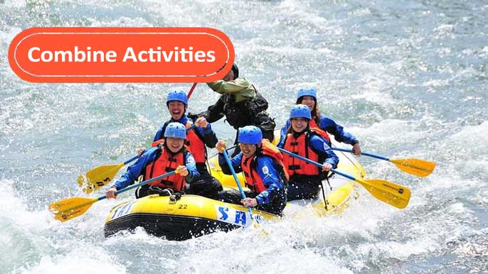 White Water Rafting Combine Tour
